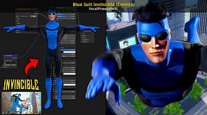 Blue Suit Invincible (Comics) Mod for Undefeated (2019) | Undefeated Mods