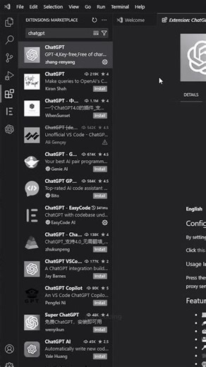 How to use Chat GPT in your Vs Code