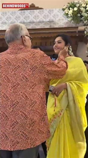 'எப்படி இருக்கீங்க Sir..'🥰Radha Ravi-ஐ வரவேற்ற Meena❤️