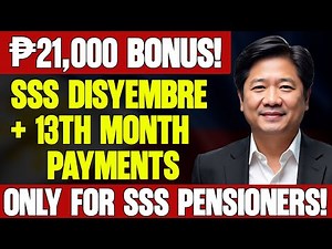 BREAKING: ₱21,000 BONUS! SSS December 2025 Pension + 13th-Month Payout: Exact Dates Revealed!