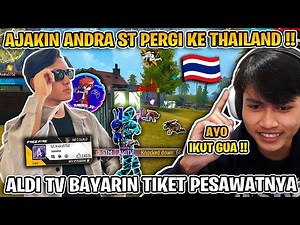 ALDI TV AJAK ANDRA ST PERGI KE THAILAND !! ANDRA ST DI BAYARIN ALDI TV !!
