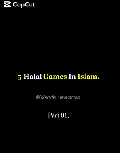 5 Halal Games In Islam. ##reminder #knowledge #islam #islamicshorts #love #motivation #peace #quote