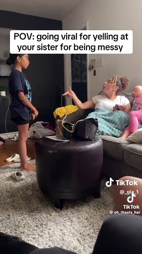 Motherly Discipline: Yelling at a Messy Sister