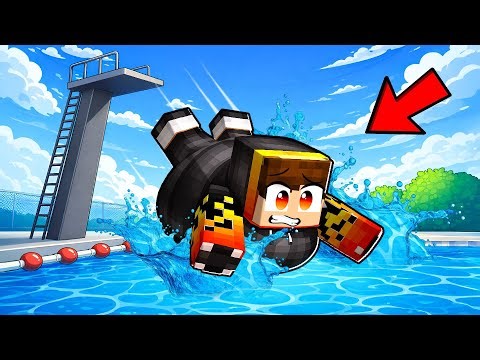 Getting FAT to Dive and Splash into POOL in Roblox!
