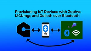 Provisioning IoT Devices with Zephyr, MCUmgr, and Golioth