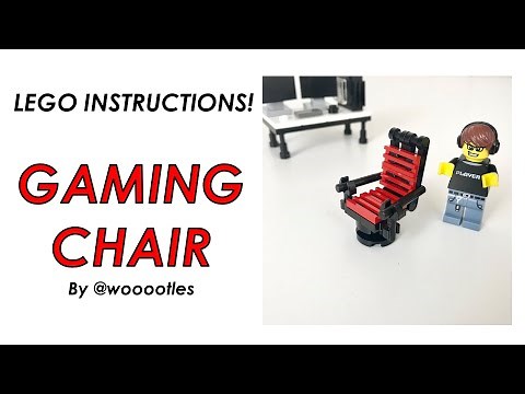 LEGO MOC with Tutorial: Gaming Chair Build