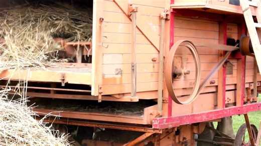 Hay, Machine, Commercial Vehicle. Free Stock Video