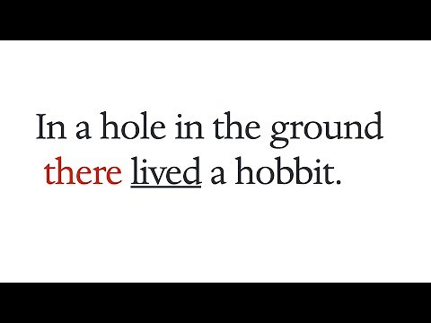 The Linguistic Magic of the Opening to the Hobbit