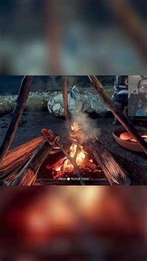 You Can Flip Food While Cooking for Perks in This Game! #shorts