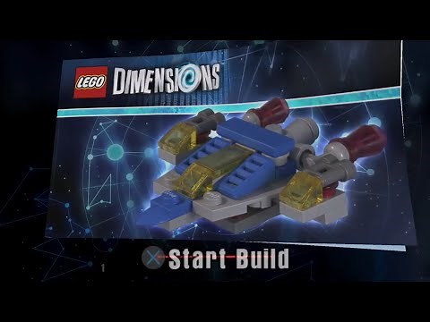 Benny's Spaceship Phase 1 Build Instructions - Lego Dimensions
