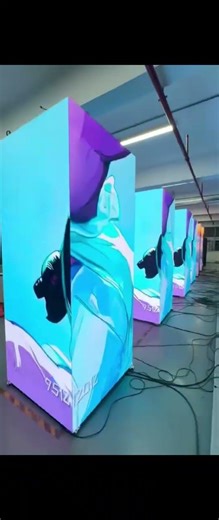 Newcomin LED Square Column Screens #LEDScreen #SquareColumnDisplay #VisualInnovation #NewcominTech