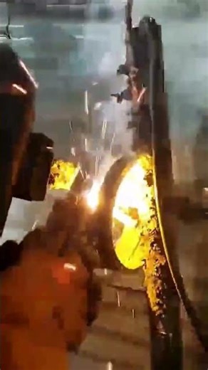 vertical welding pipe #welding #highlights