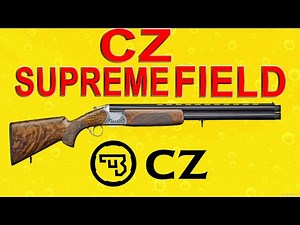 CZ Supreme field over and under shot gun made in usa, 12 Bore shot gun,