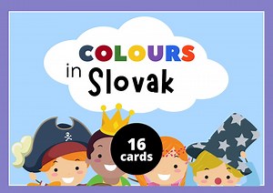 Slovak Colors Flashcards for Kids | Educational Digital Download | Learn Colors in Slovak | Bilingual Language Learning for Children - Etsy Australia