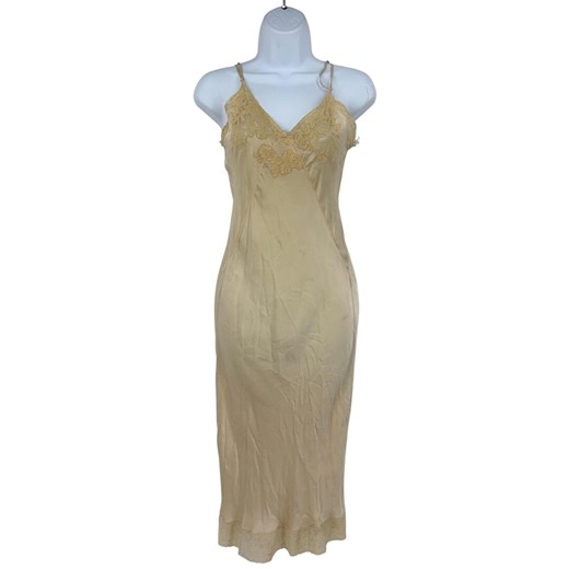 1930s Vintage Silk Lace Nightgown Slip Dress Lingerie - Etsy