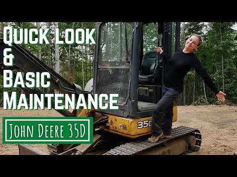 JOHN DEERE 35D - Quick look and BASIC maintenance