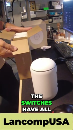 Unboxing a Smart Router & Layer 2 Switch! #shorts