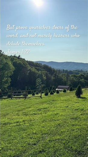 Hearing God’s Word without living it is spiritual self-deception.