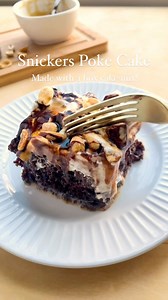 20 reactions · 12 comments | This Snickers poke cake is a chocolate lovers dream!  and it’s made with a box cake mix! Say “RECIPE” and I’ll send it to you! Rich gooey, and loaded with caramel, peanuts, and Cool Whip. Every bite tastes like a candy bar in cake form! https://www.allthingsmamma.com/snickers-poke-cake/ #easydessert #snickerspokecake #pokecake #candybarcake #potluckdessert #semihomemade #boxcakemix | All Things Mamma | Facebook