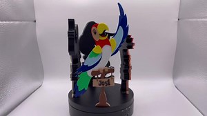 Enchanted Tiki Room Bird Decorations, Jose, Michael, Pierre, and Fritz 3d Printed - Etsy