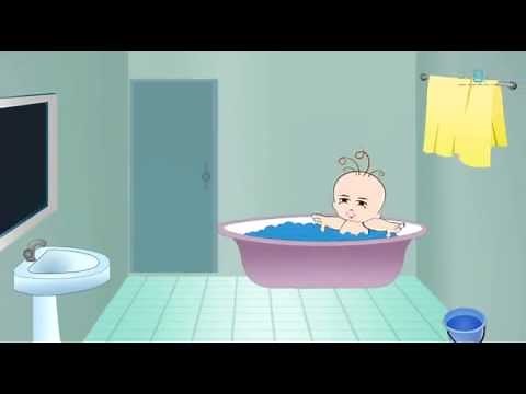 The Shower Song | The Bath Song For Kids | Animated Nursery Rhymes For Kids