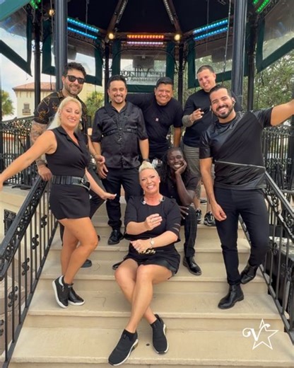 🎙️ The one and only, Blonde Ambition Band! This powerhouse group plays a variety of genres including, Top 40, Latin, Motown, and more. Get to know the band below: ➡️ How They Got Their Name: Inspired by Madonna, the band's name is a nod to her legendary Blonde Ambition tour. ➡️ What they love most about performing in The Villages: " I think we can all agree that our favorite reason for loving to play here at The Villages quite frankly, all the people. The support, the love from all our friends 