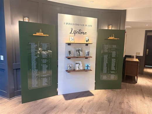 Acrylic Wedding Seating Chart Clear Guest List Sign Personalized Table Plan Modern Lucite Reception Decor Large Plexiglass Seating Panel - Etsy