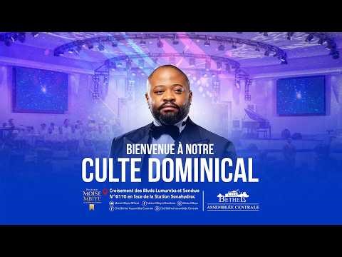 BIENVENUE A NOTRE PREMIER CULTE DOMICAL /DIM15.03.2026/AVEC LE PASTEUR CARLOS KALOMBA