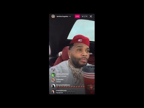 Kevin Gates RAPPING on IG LIVE 1/17/24