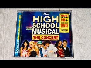 Disney High School Musical: The Concert (2007) “CD Unboxing”