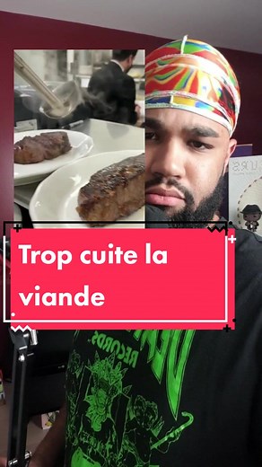 Trop cuite la viande non? #cook #chef #yum #yummy #viral #food #frenchfoodmania #foodmania