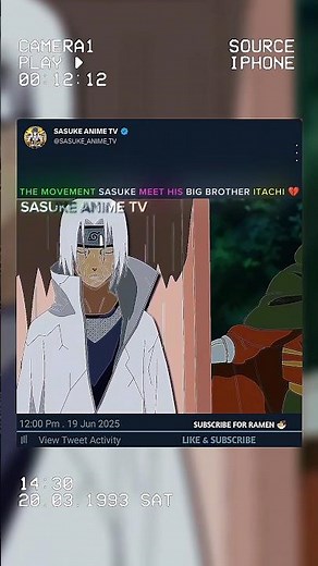 SASUKE MEET ITACHI UCHIHA 😭💔 #shortsfeed #shorts #viralshorts