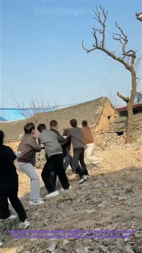 Tree Pulling Fail Rope Snaps Before the Tree Falls!