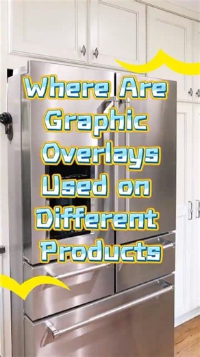 Where are graphic overlays used on different products?