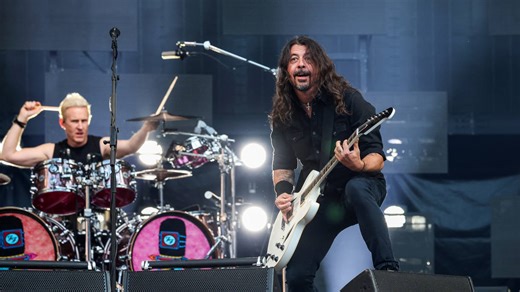 Foo Fighters shake off Taylor Swift drama with epic set at Cardiff's Principality Stadium