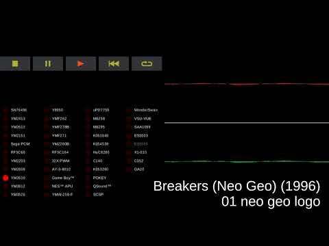 Breakers (Neo Geo) - track 01 neo geo logo
