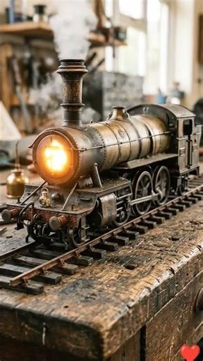 mechanical transformation into old train #mechanical #transformers #miniature #collection #train #