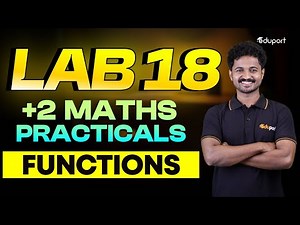 Plus Two Maths Practical Lab 18 | Functions | Eduport Plus Two