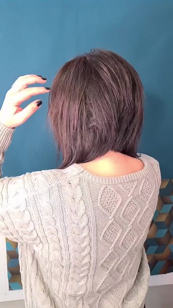 تقنية قصة شعر كوب بلونجار في صالون كيرف