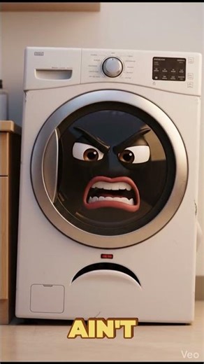 Washing Machine Gone ANGRY 😡 #shorts #funny