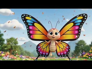 The Butterfly’s Journey | 3D Animated Story Told by the Butterfly!