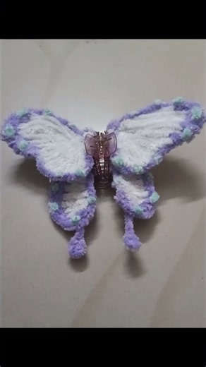 DM to order Shinobu's butterfly hair clip made out of pipe cleaners #demonslayer #shinobu #hairclip