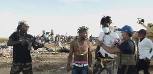 Policía informa apresó a "Cara de Crimen" por uso de 7 armas de utilería de alto calibre