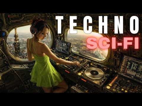 1 Hour Futuristic Techno DJ Set | Deep Sci-Fi Electronic Mix | Immersive Hypnotic Session