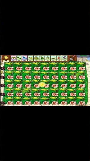 Can Bunge Zombies Destroy Split Pea Army #pvz #shorts