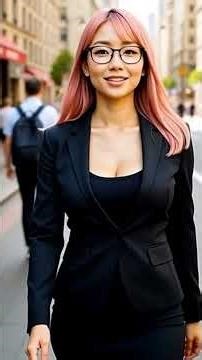 Woman Walking Through The Streets of South Korea - Gangnam Street | K-Star Road #model #bollywood