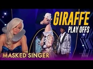 The Masked Singer Giraffe Performs In The Playoffs and The Judges Fall ASLEEP!