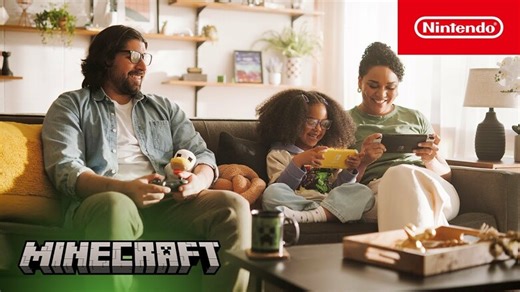 Minecraft "15 Years of History" Switch commercial released