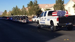 Family, friends and associates celebrate life of NLVPD Detective Chad Parque