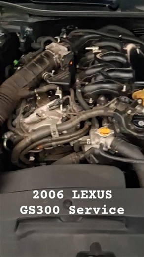 2006 Lexus GS300 Service #maintenance #service #oil #lexus #toyota #oilfilter